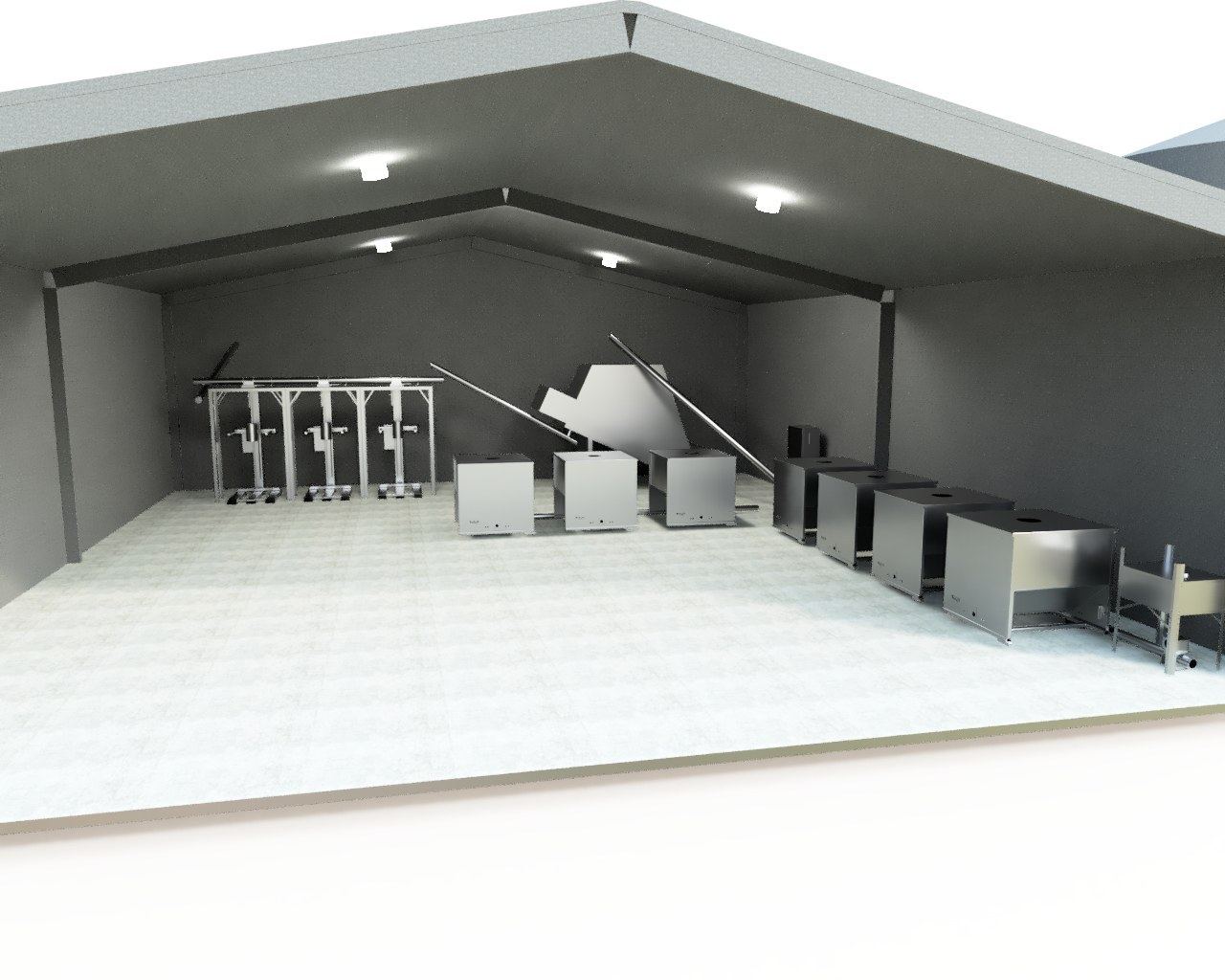 3D design of the plant